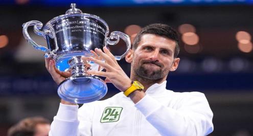 اللقب الـ24.. دجوكوفيتش يواصل كتابة التاريخ بعد تتويجه ببطولة أمريكا المفتوحة للتنس (فيديو)